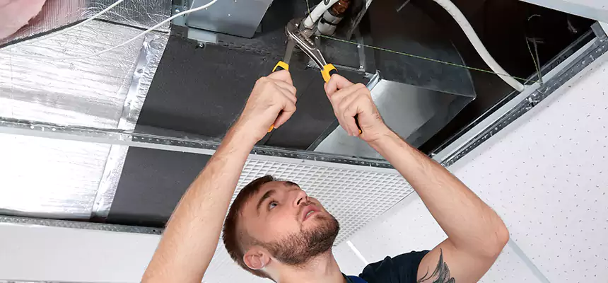 Targeted HVAC Coil & Plenum Commercial Duct Sanitization in Fort Worth