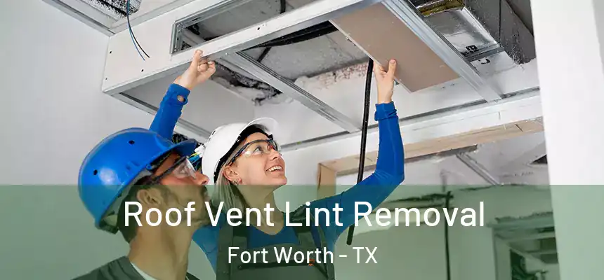 Roof Vent Lint Removal Fort Worth - TX